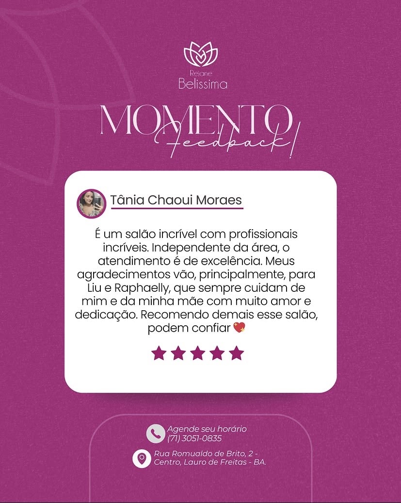 Segundo depoimento de Tânia Chaoui Moraes publicado pelo salão